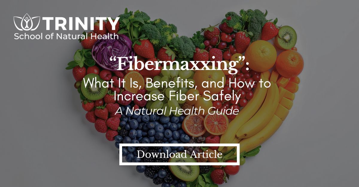 Fibermaxxing the Natural Way