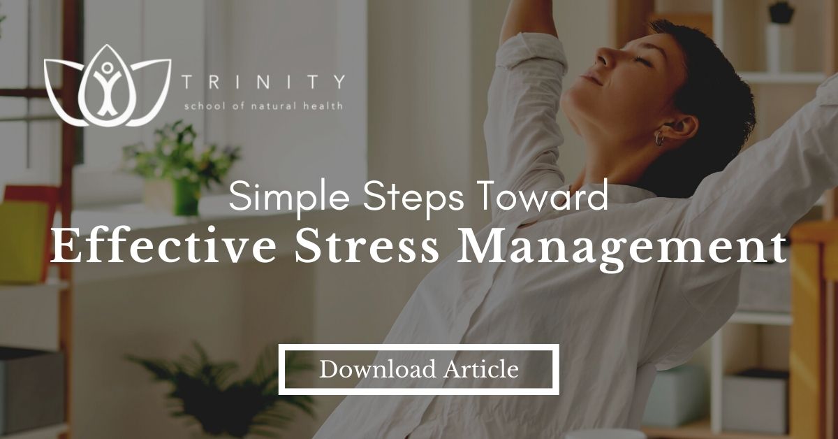 Simple Steps Toward Effective Stress Management